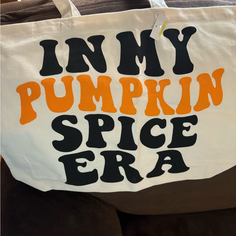 Pumpkin Spice Era Tote Bag